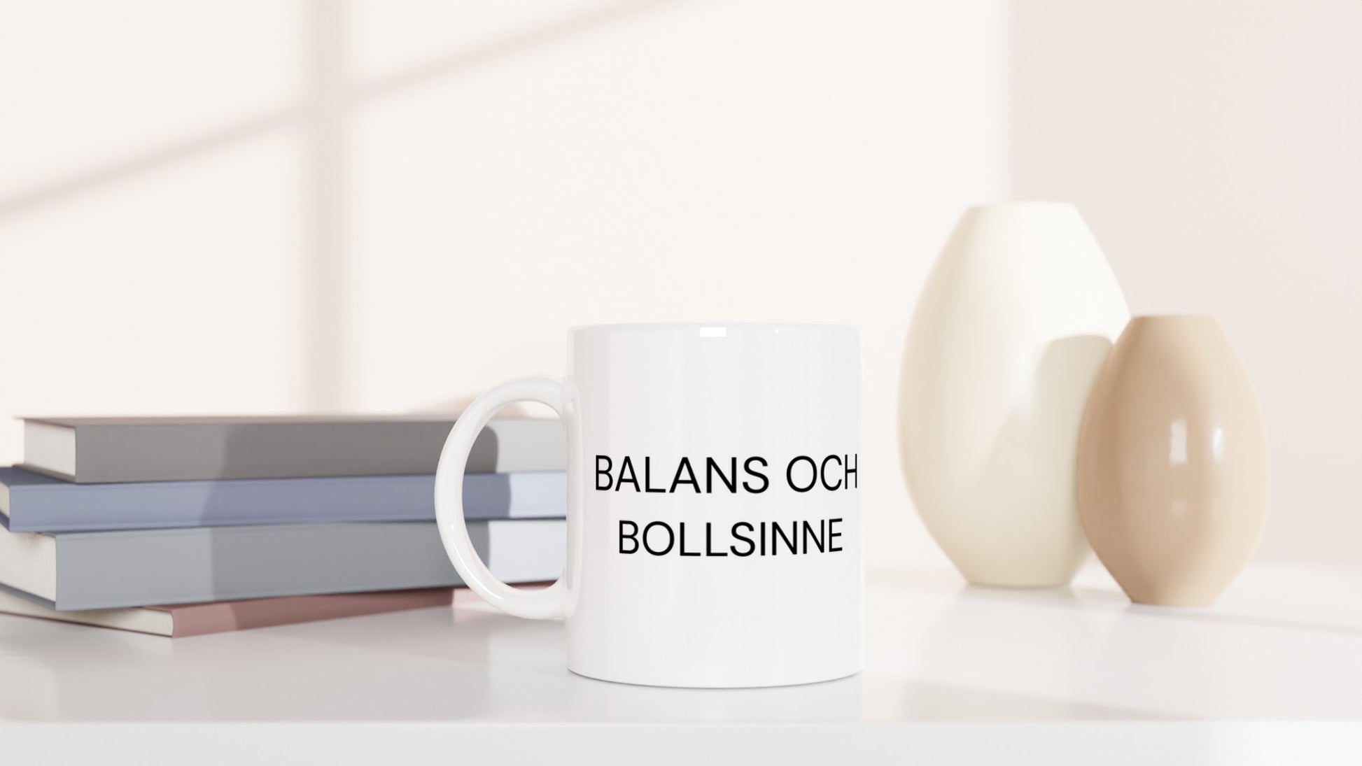 Mugg för balans och bollsinne, perfekt för den med suveränt spelkänsla.