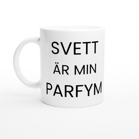 Träningspartner för svettiga doftälskare - Svett är Min Parfym, perfekt för hårt arbete och träning.