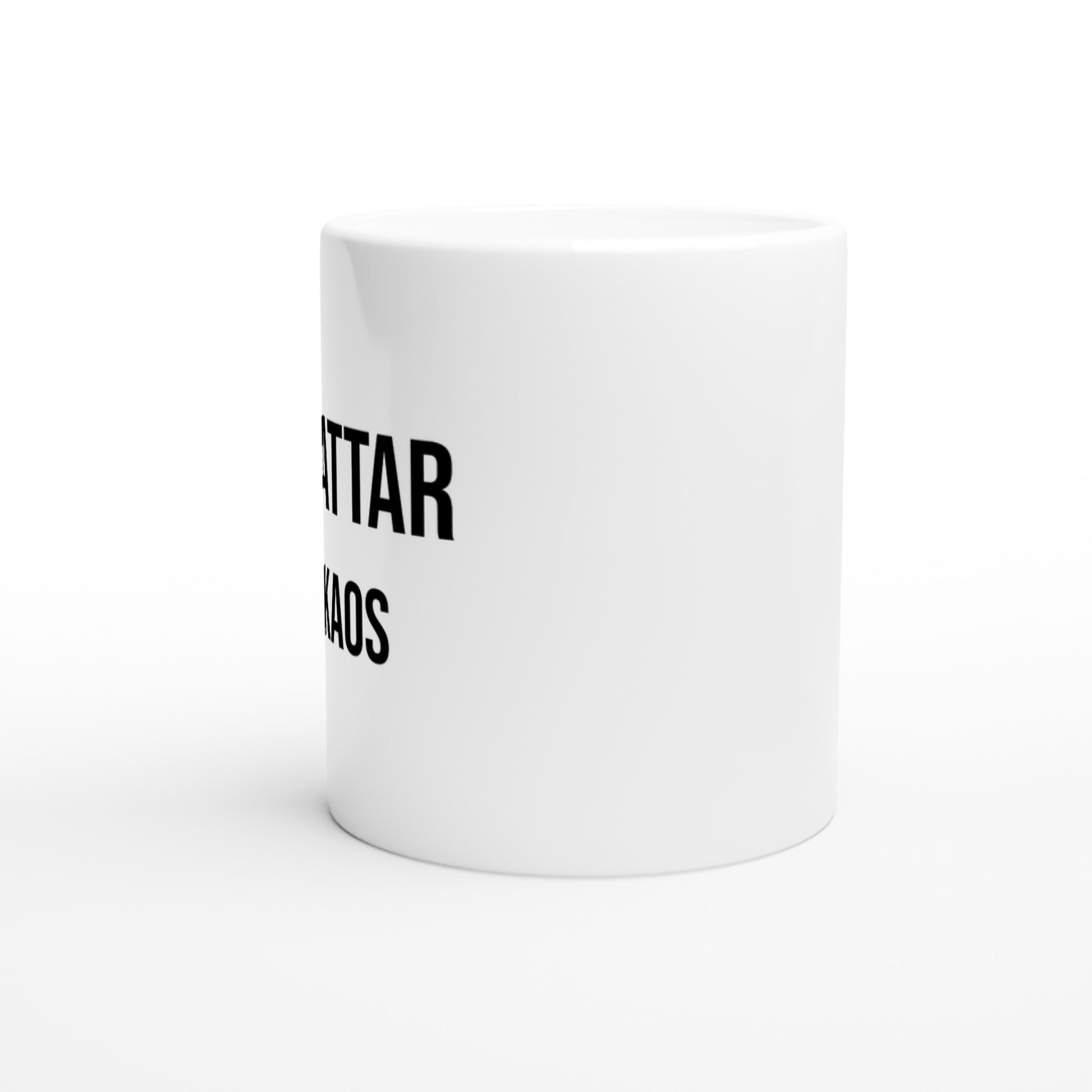 Mugg med humor för kockar. Perfekt för morgonkaffet.