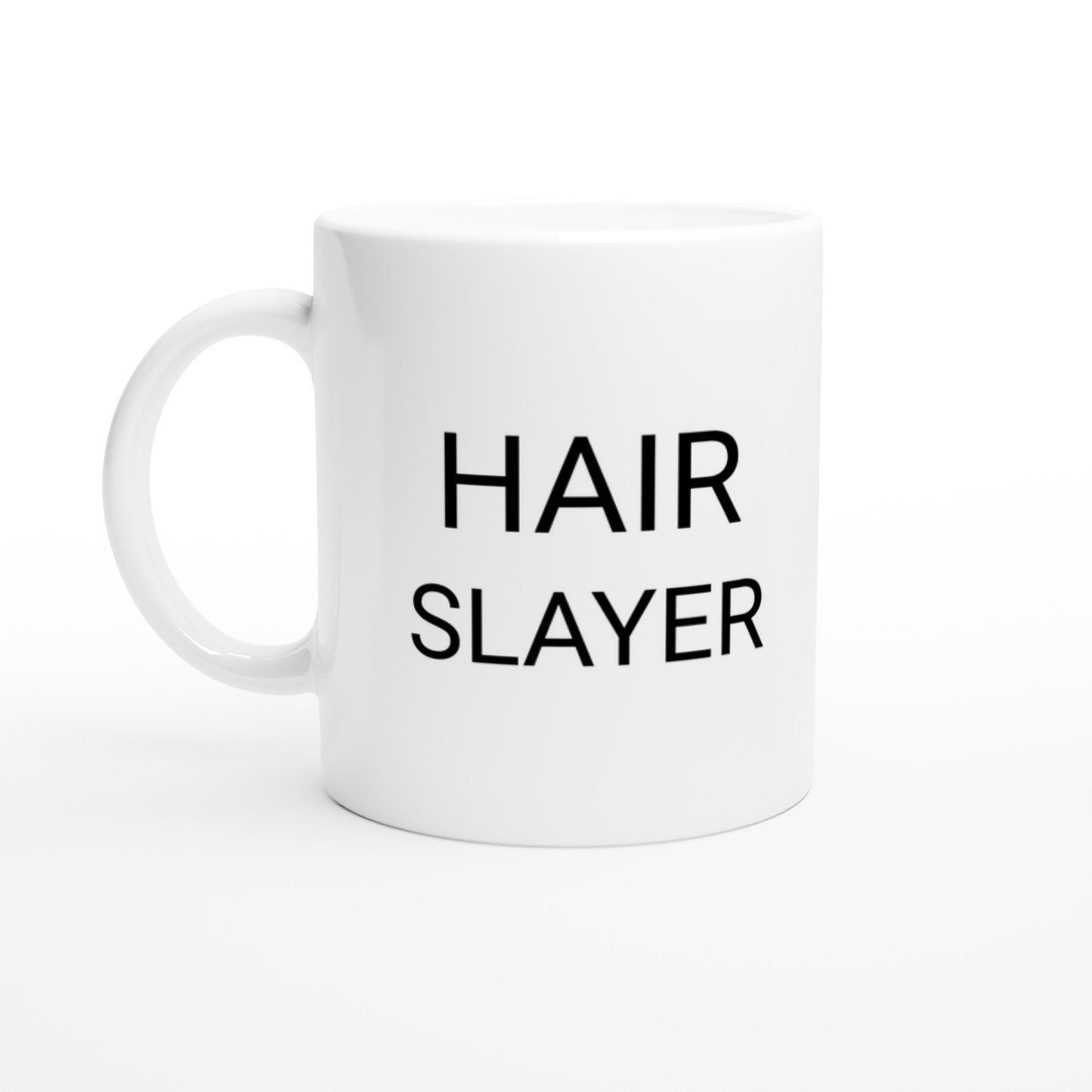 En självsäker mugg för frisören som levererar killer lookar. Perfekt för den som slår håret med stil.