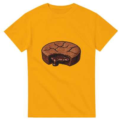 Kladdkaka T-shirt med chokladmagi för alla chokladälskare.