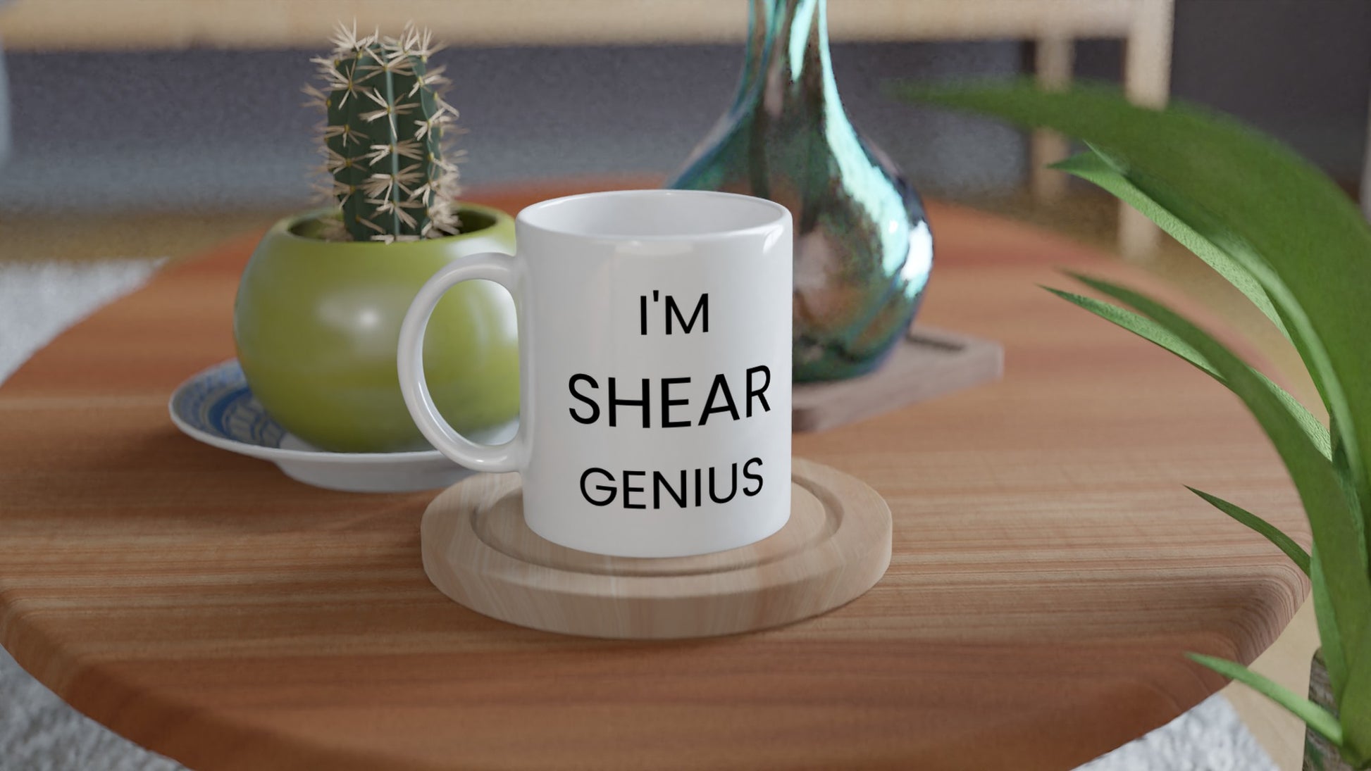 Genialisk frisör med humoristisk touch - I'm Shear Genius