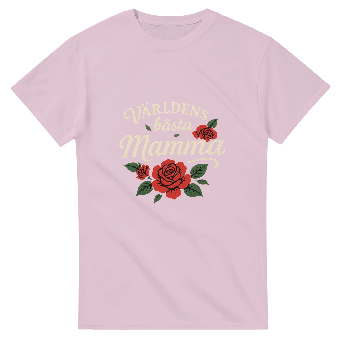 Tidlös Mammakärlek - 'Världens bästa mamma' i elegant stil med luftiga rosor. Hylla mamma med denna vackra design.