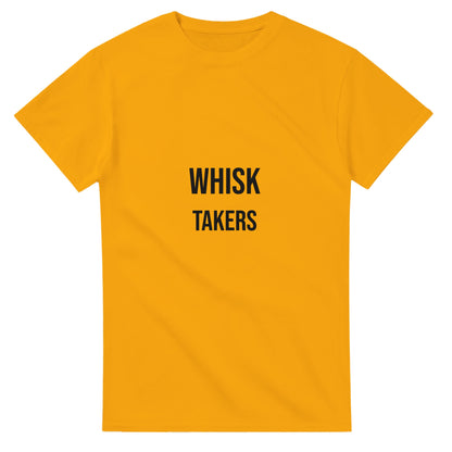 Rolig T-shirt för kockar som tar risker i köket - Whisk Takers