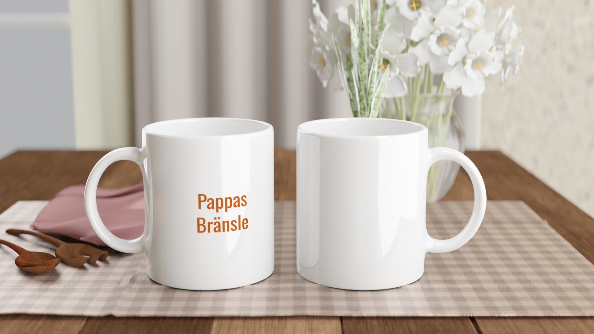 Pappas Bränsle - kraftfull energikälla för pappor som älskar kaffe.