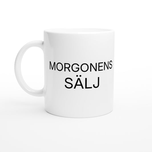 Motiverande mugg för morgonens säljboost