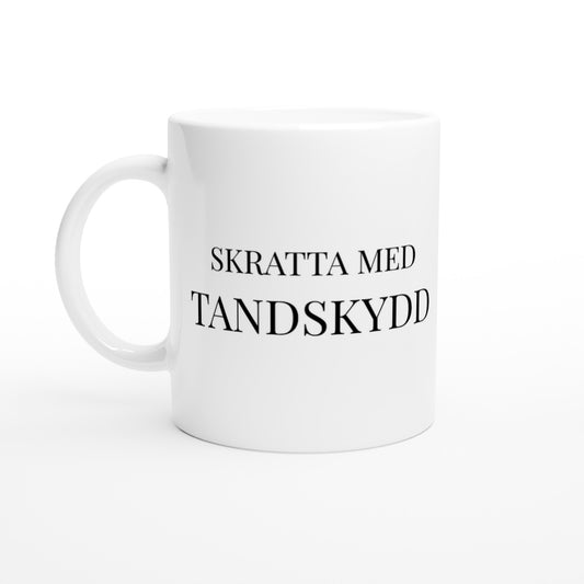 Tandskydd för skrattiga tillfällen - perfekt för hockeyälskare med humor!