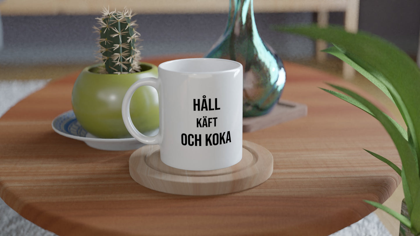Kockens Mantra - en humoristisk påminnelse om att alltid improvisera och undvika stress.