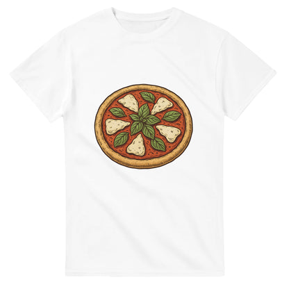 Retro Pizza T-shirt - En hyllning till Italiens smakfulla pizza i retrostil. Perfekt för pizzaälskaren!