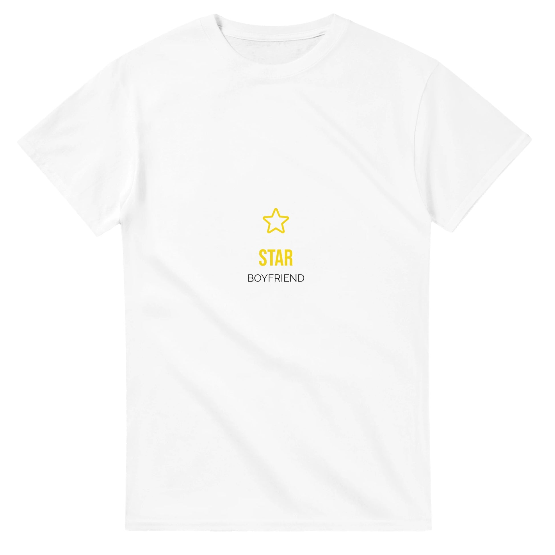 Rolig t-shirt med stjärnglans för den speciella pojkvännen - Star Boyfriend