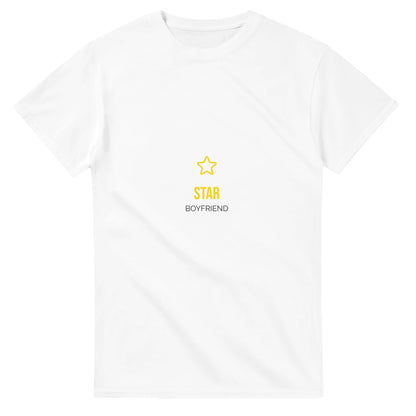 Rolig t-shirt med stjärnglans för den speciella pojkvännen - Star Boyfriend