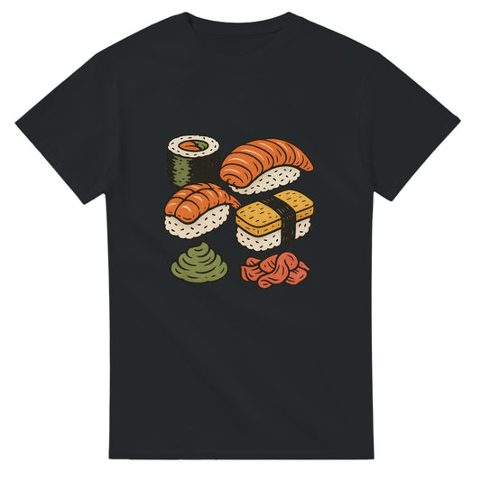 Sushi Nostalgia - En perfekt mix av klassisk och modern japansk matkultur. Fira med denna nostalgiska sushi-design.