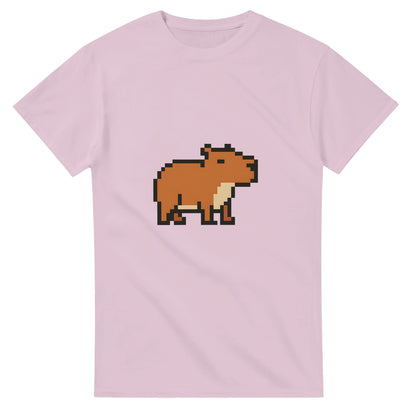 Pixel Capy - retro capybara med gaming-vibbar, perfekt för gamers och capybara-fans.