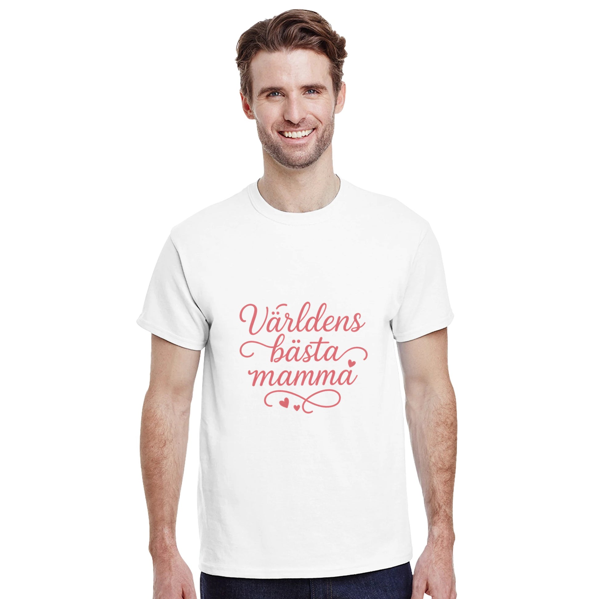 Romantisk hyllning till världens bästa mamma, med mjuka former och kärleksfull design.