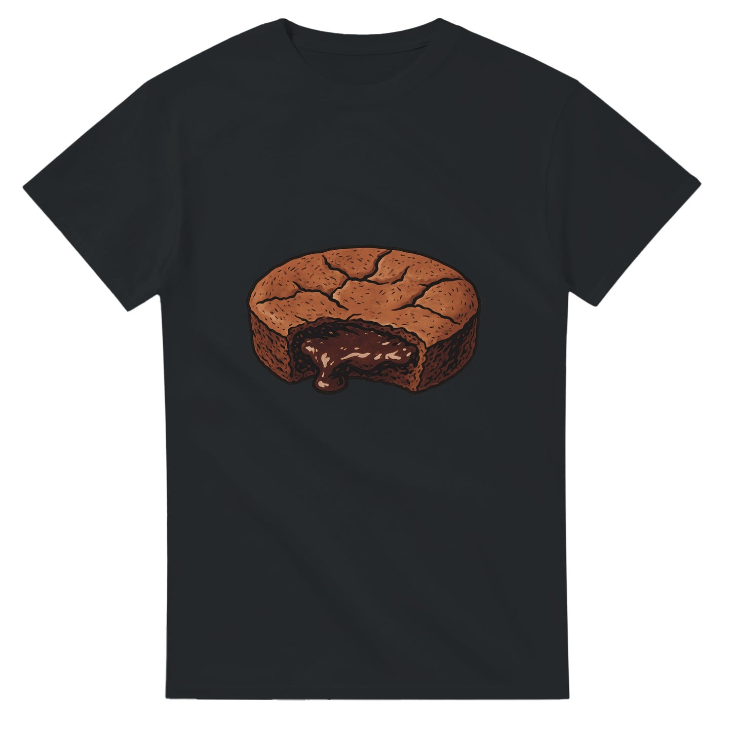 Kladdkaka T-shirt med chokladmagi för alla chokladälskare.