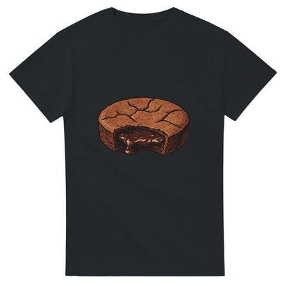 Kladdkaka T-shirt med chokladmagi för alla chokladälskare.