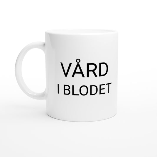 Vård i Blodet - stolt och passionerad design för sjuksköterskor med vården i sina ådror.