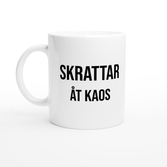Mugg med humor för kockar. Perfekt för morgonkaffet.