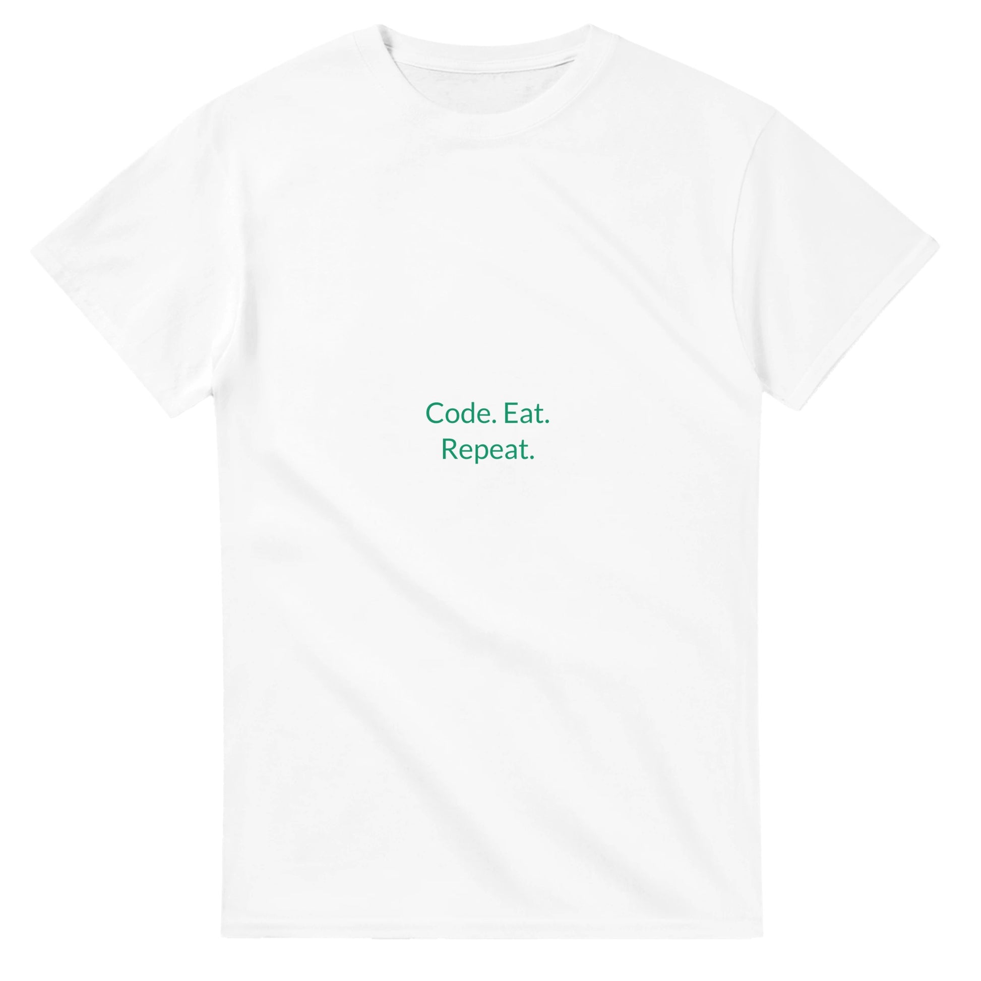 Kod, ät, upprepa. En programmerares dag i ett minimalistiskt format.