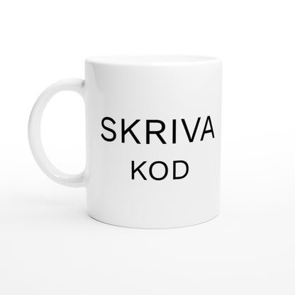 Mugg för kodskrivning, perfekt för kodnördar.