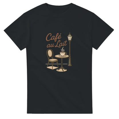 Kaffeälskarens dröm - T-shirt med fransk elegans och en touch av Paris!