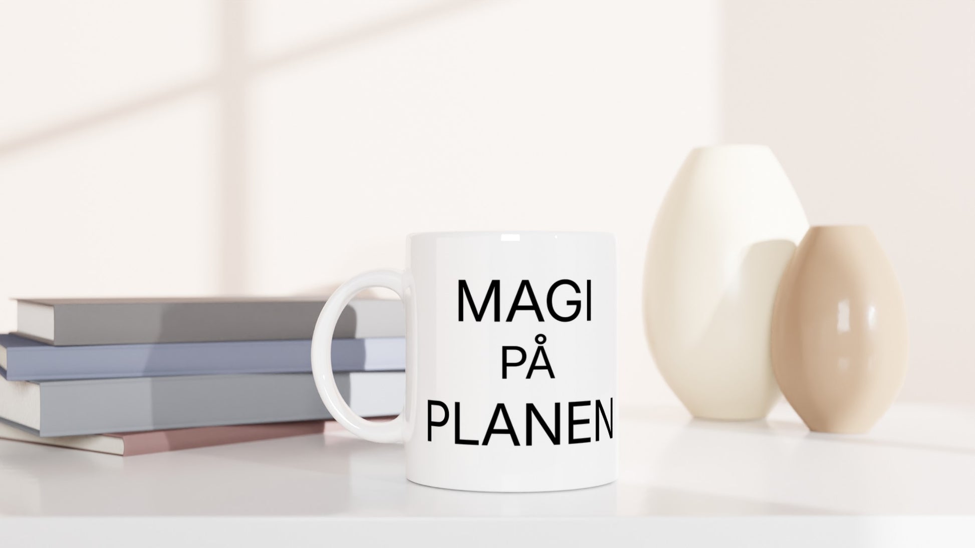 Mugg med fotbollstema som hyllar sportens oförutsägbara magi och passion.
