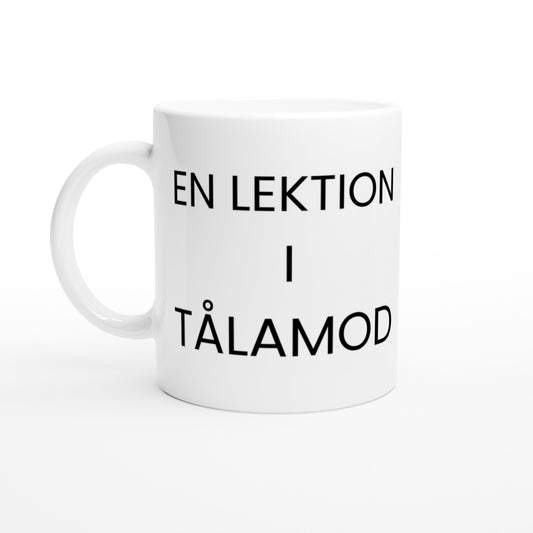 Lärare undervisar med tålamod och engagemang i En lektion i tålamod.