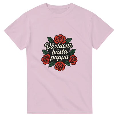 Vacker T-shirt med typografi, perfekt gåva till pappa. Ge honom en blomma varje dag med denna blomstrande T-shirt.