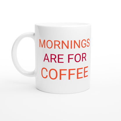 Morgonpepp med rolig text för kaffet.
