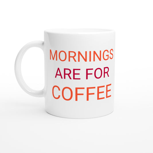 Morgonpepp med rolig text för kaffet.