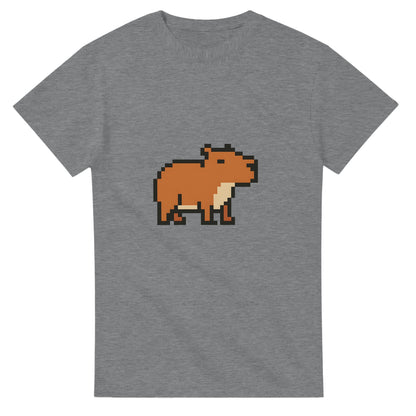 Pixel Capy - retro capybara med gaming-vibbar, perfekt för gamers och capybara-fans.
