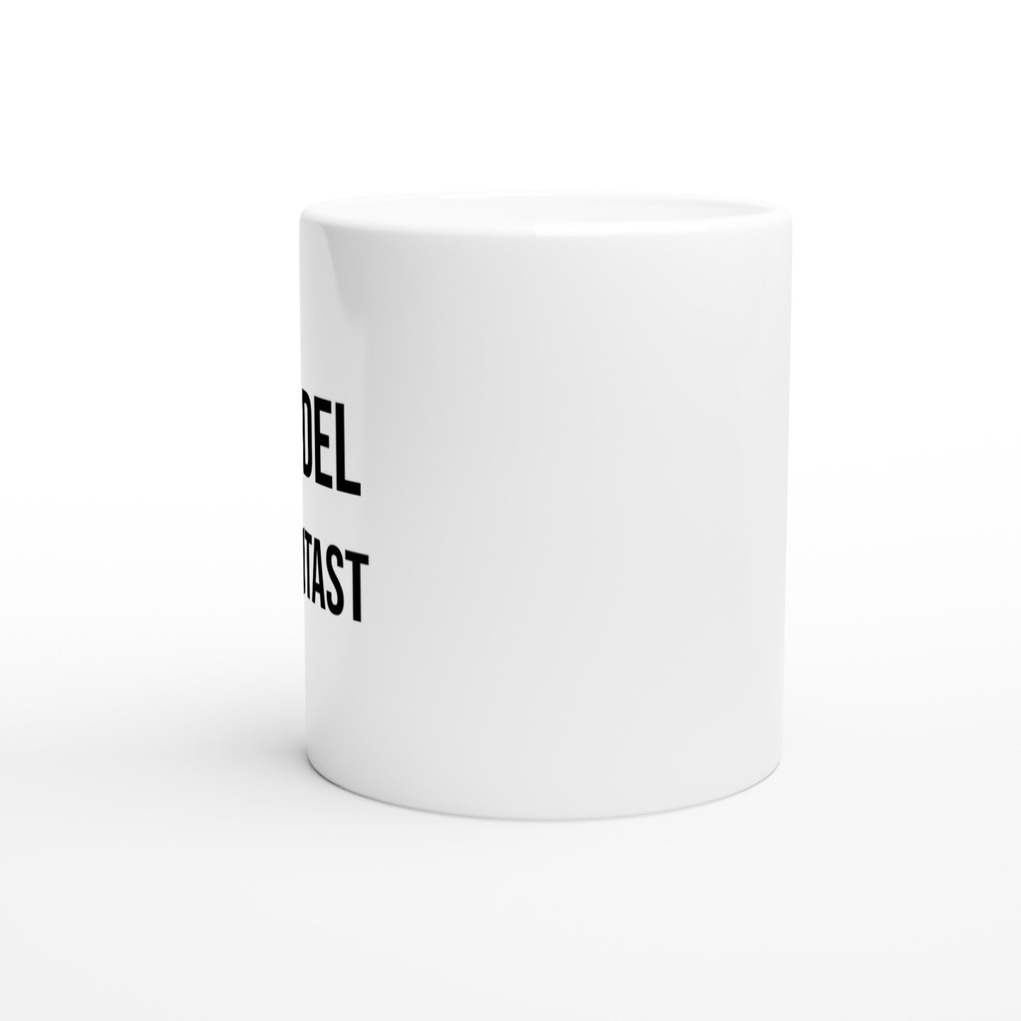 Mugg för padel-fanatiker. Visar kärlek och engagemang för spelet. Perfekt för riktiga fans.