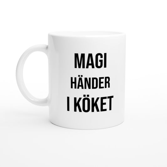 Mugg för passionerad kock, där köket är en plats för magi varje dag. Matens Magi.