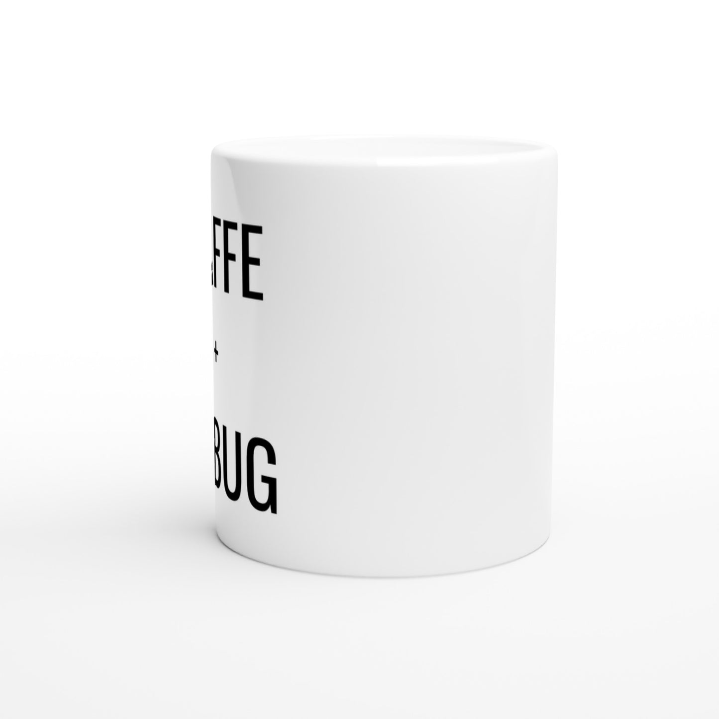 Kaffe och Debug 2 - Nördig mugg för programmeraren som lever på kaffe och debug. Perfekt för långa nätter.