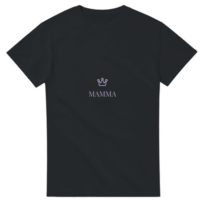 T-shirt med kronikon och text för drottningar till mammor - Mamma Queen