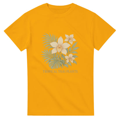 Vintage T-shirt med tropisk charm från Thailand - perfekt för äventyrare!