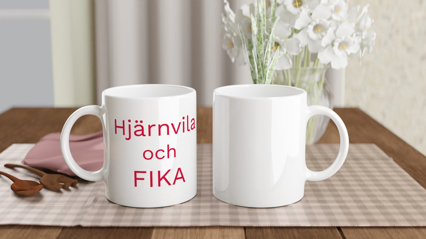 Hjärnvila med en god fika - perfekt för avkoppling och återhämtning.