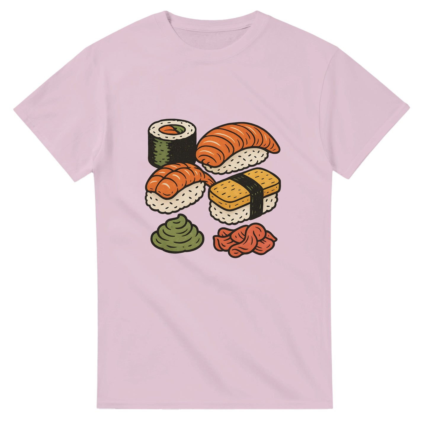 Sushi Nostalgia - En perfekt mix av klassisk och modern japansk matkultur. Fira med denna nostalgiska sushi-design.