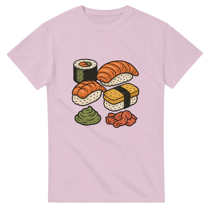 Sushi Nostalgia - En perfekt mix av klassisk och modern japansk matkultur. Fira med denna nostalgiska sushi-design.