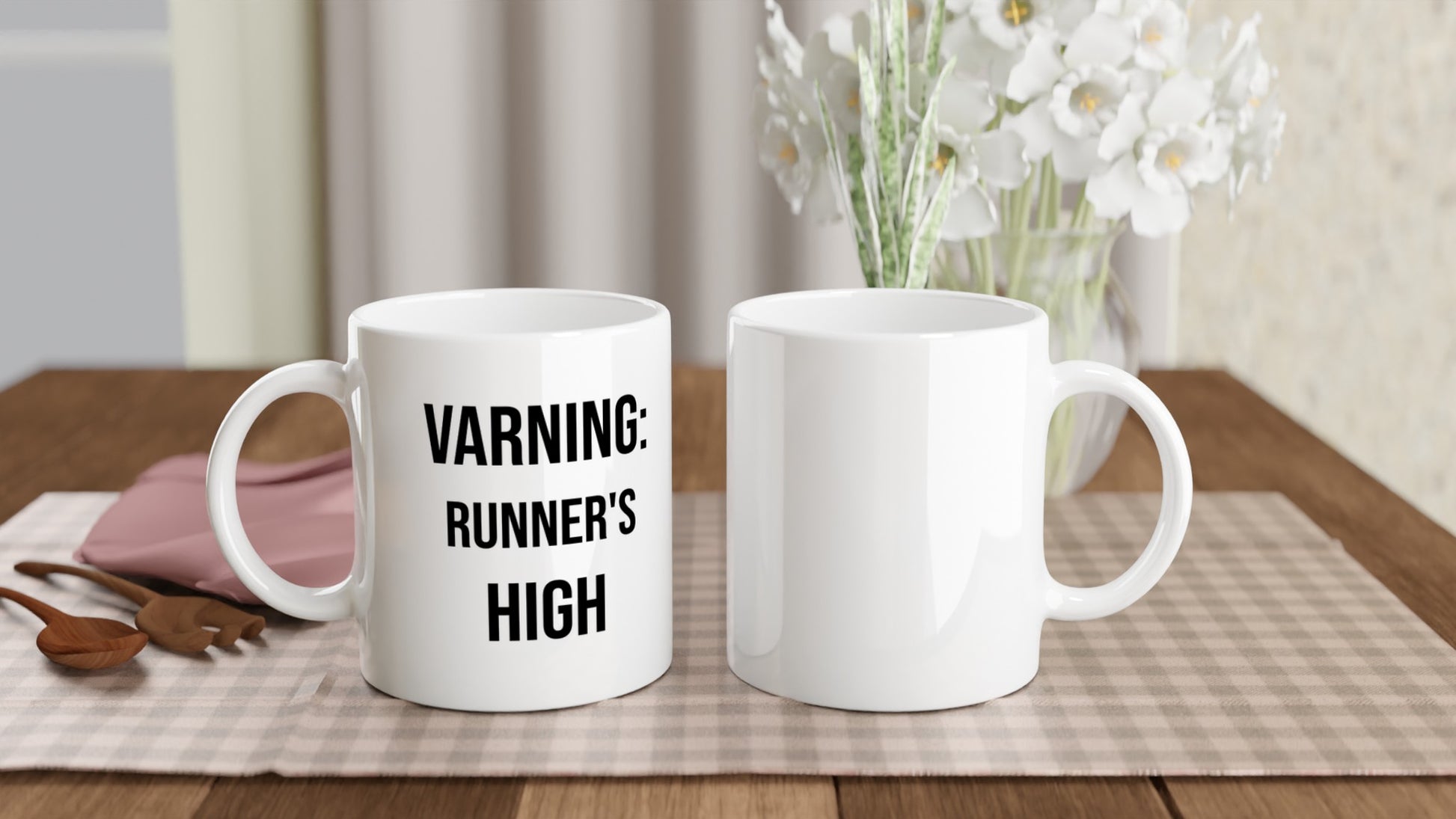 Upplev runner's high med vår Runner's High Varning - perfekt för löpare som älskar den ultimata känslan!