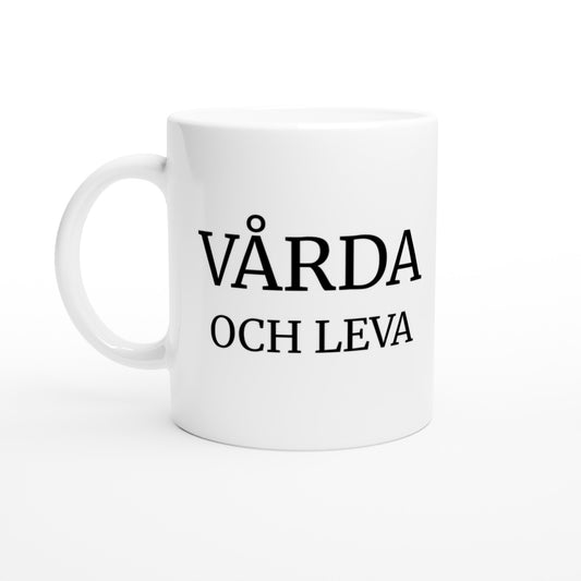 Balansera vård och livet som sjuksköterska. Inspirerande påminnelse för att vårda och njuta av livet.