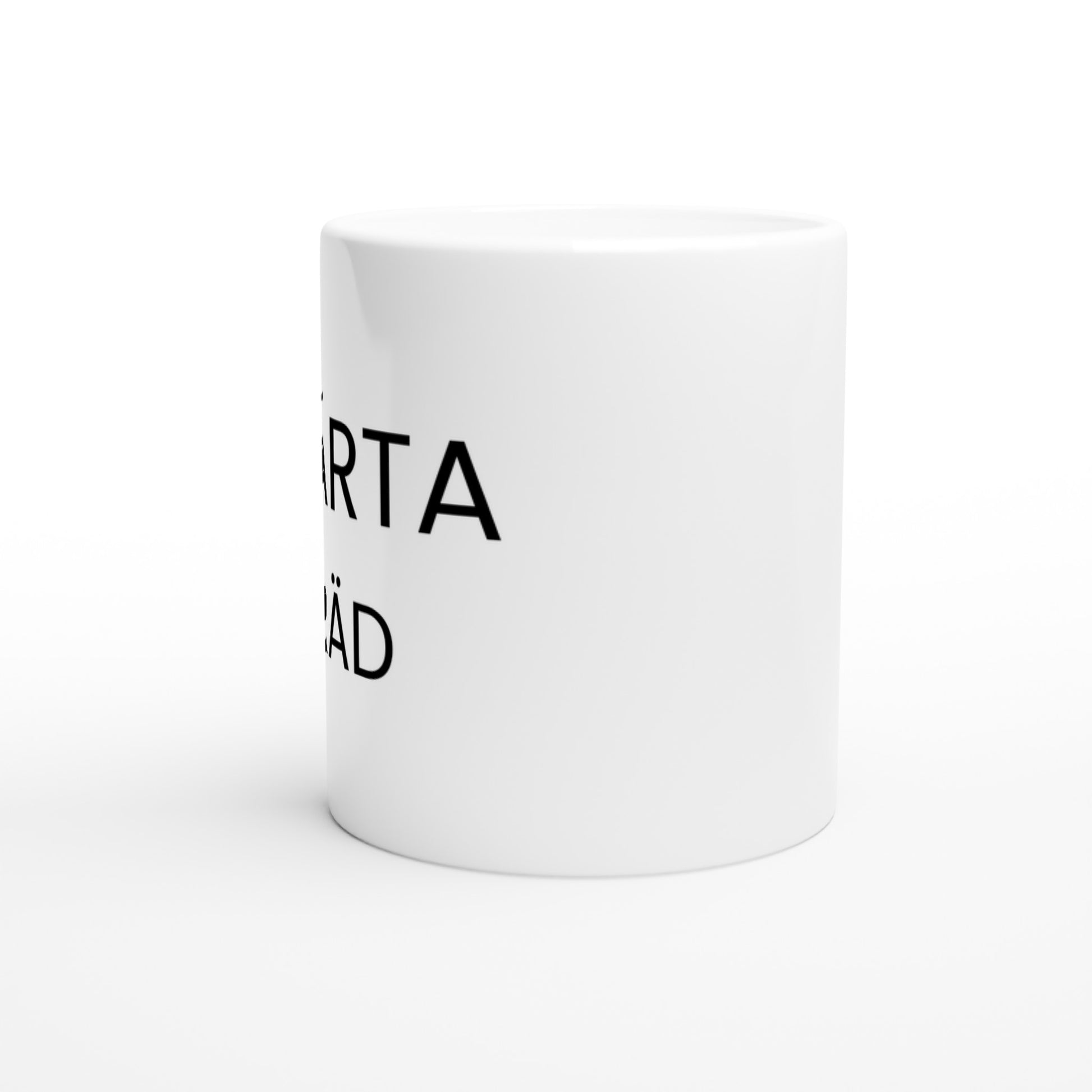 Kärleksfull mugg för kaffedrickare och skrattälskare