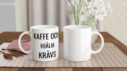 Kaffe för ryttare som prioriterar både kvalitet och säkerhet med en god kopp kaffe under pausen.