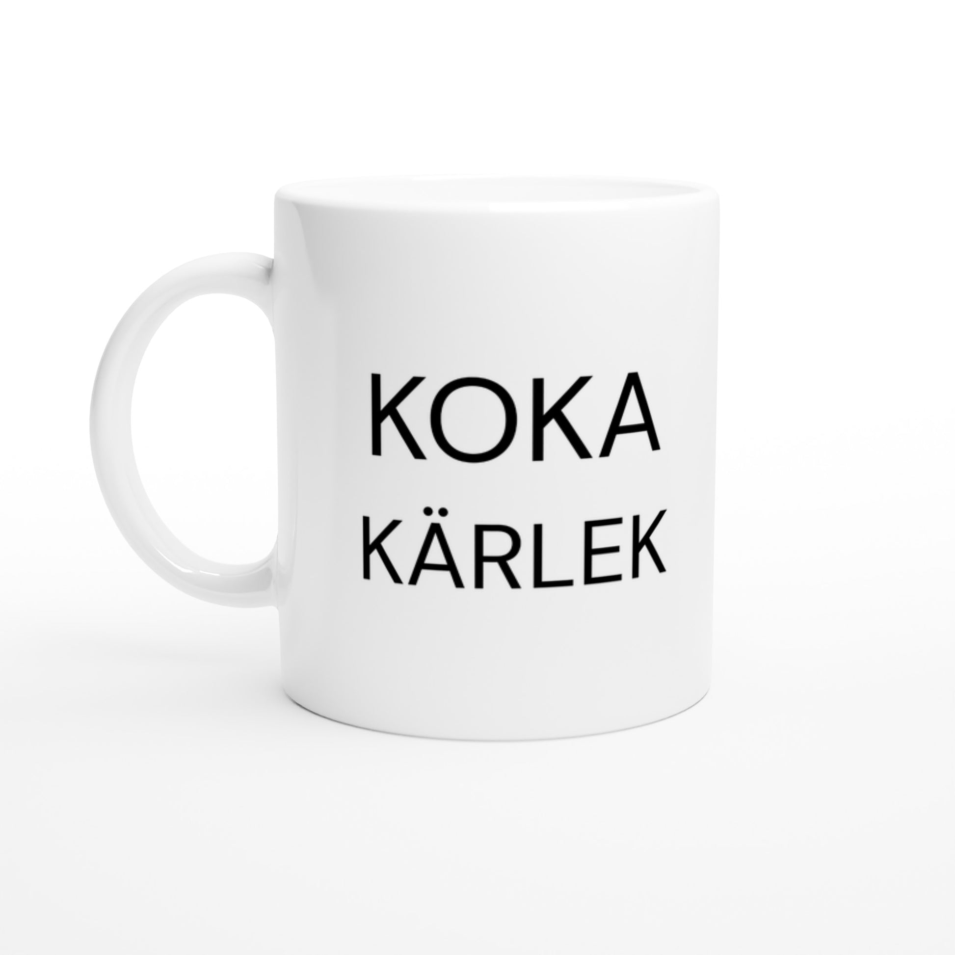Mugg för kocken med kärlek i varje rätt. Sprider värme och omtanke. Perfekt för hemligheten bakom goda måltider.