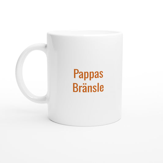 Pappas Bränsle - kraftfull energikälla för pappor som älskar kaffe.