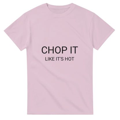 T-shirt med rolig text för kockar.