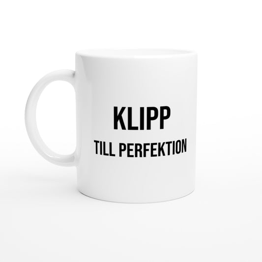 Mugg för professionella frisörer, klar för alla utmaningar. Perfektion i varje klipp.
