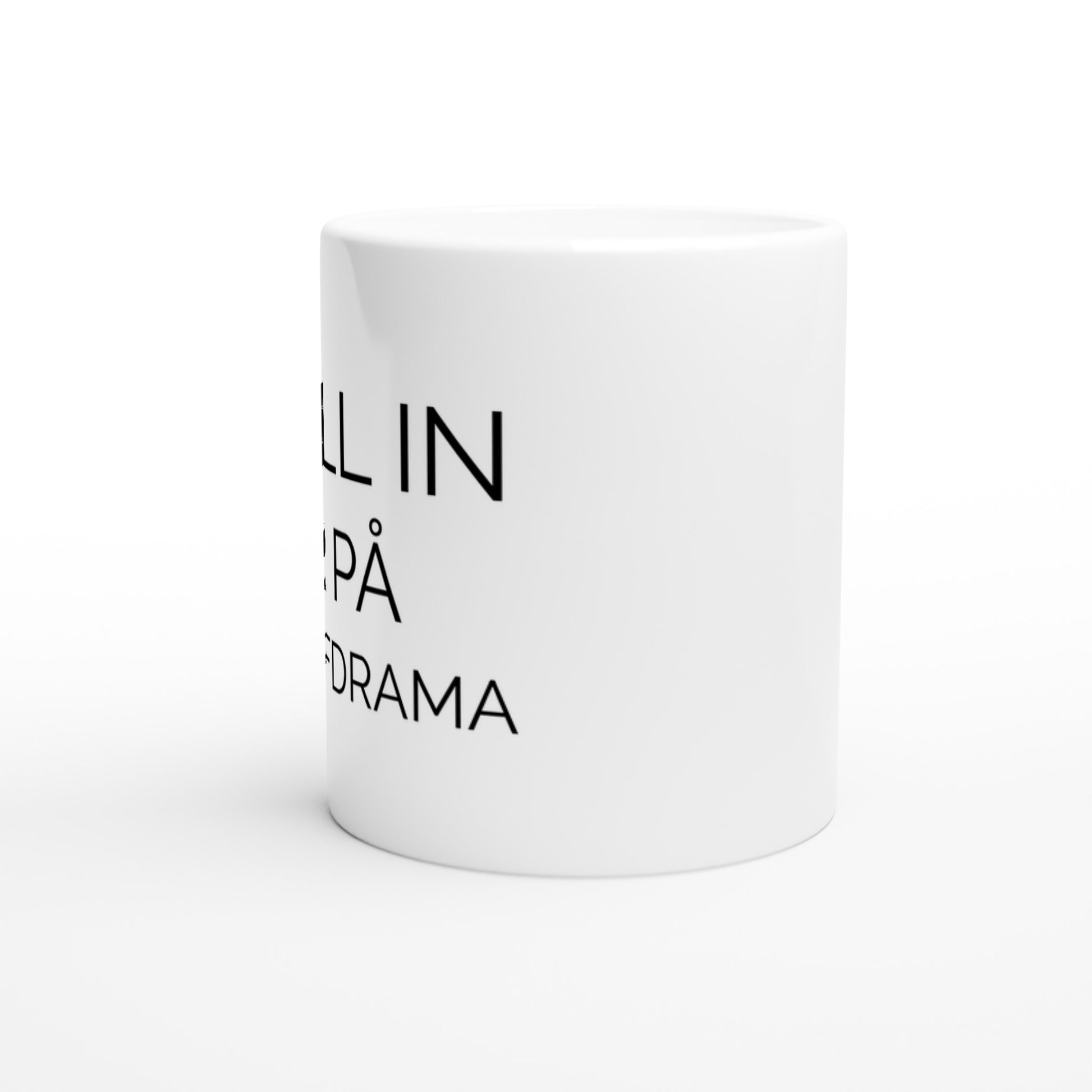 Mugg med humoristiskt motiv som skildrar dramatiken och spänningen i ett straff. Perfekt för fotbollsfans!