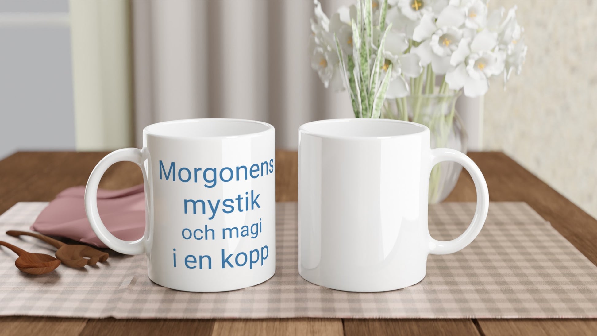 Morgonens Mystik - en inspirerande påminnelse om att njuta av varje morgon. Perfekt för att öka motivationen.