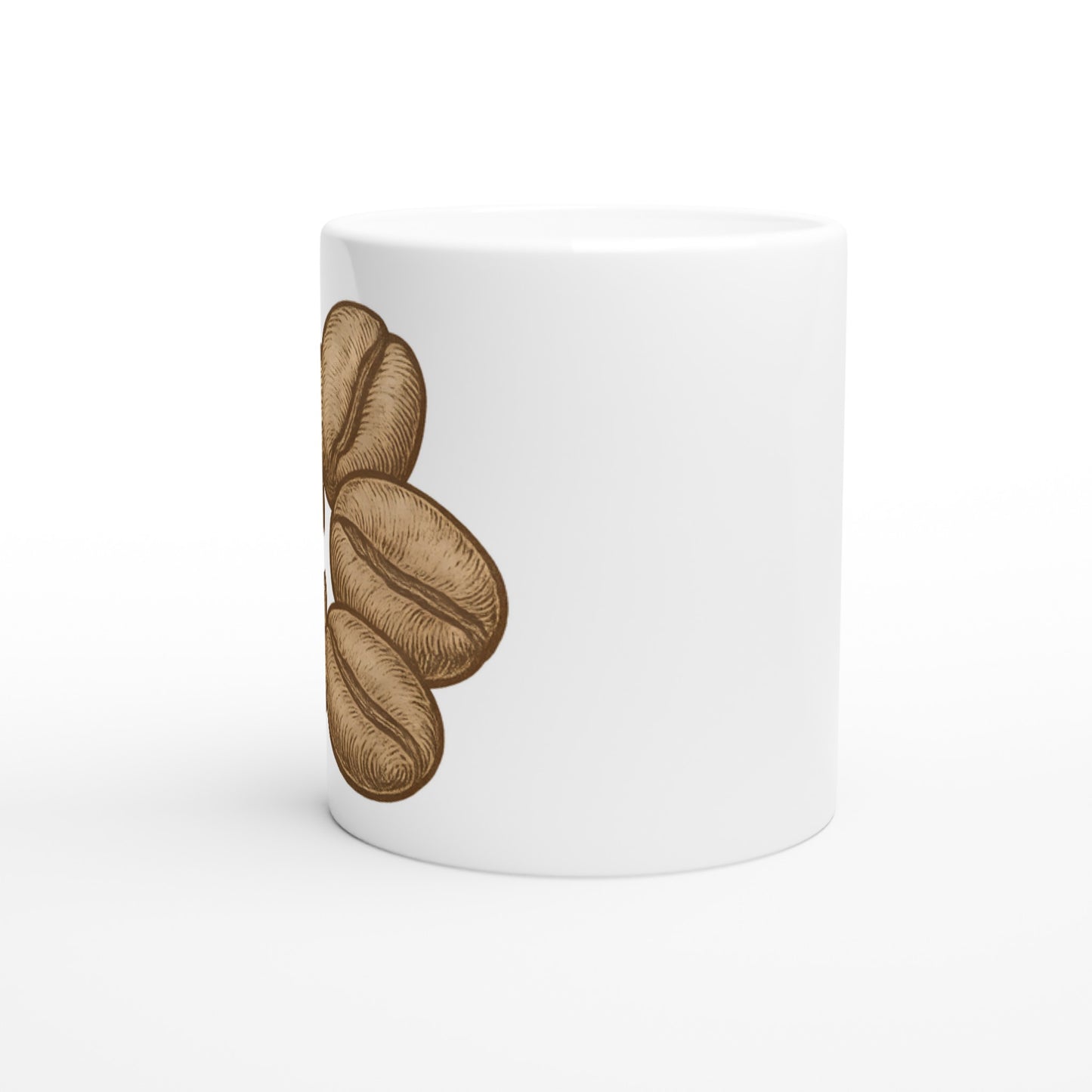 Kaffebönor som konstverk, klassiska detaljer, retro-känsla, unik och stilren design, Mugg Heritage Beans Medley